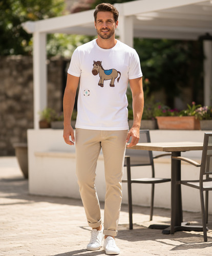 Polita shirt uomo - uomo, bianco