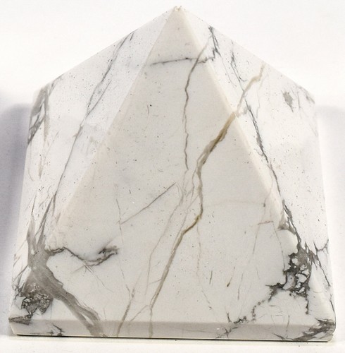 Piramide howlite bianca - piramide,