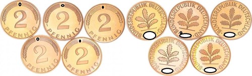 Xxx brd pfennig 1993 - brd,