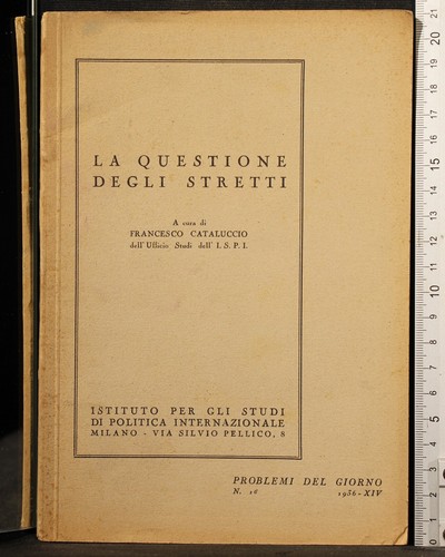 Questione degli stretti - la,